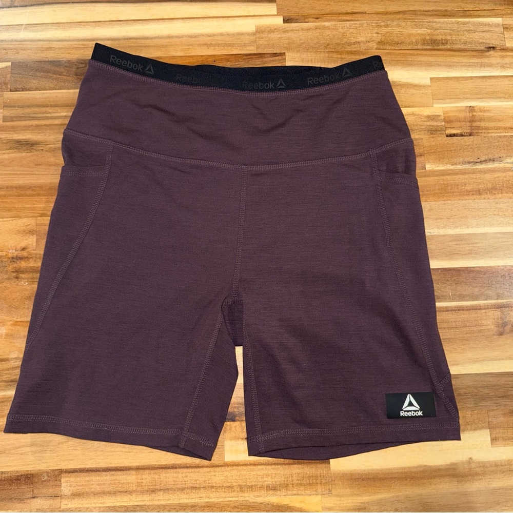 Reebok Mauve Purple Performance Shorts Size Medium